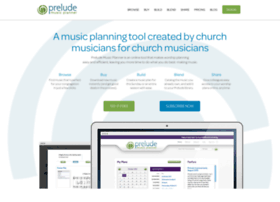 preludemusicplanner.org