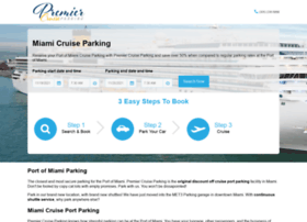 premiercruiseparking.com