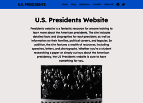 presidents.website