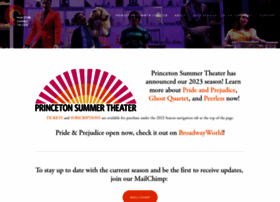 princetonsummertheater.org