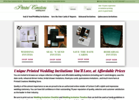 printedcreationsweddingstore.com