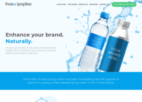 privatespringwater.com