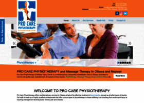 procarephysiotherapy.com