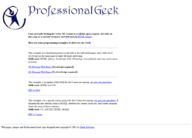 professional-geek.net