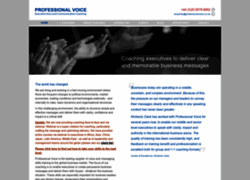 professionalvoice.co.uk