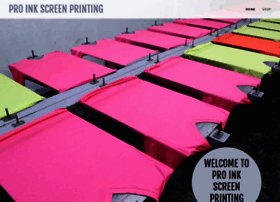 proinkscreenprinting.com