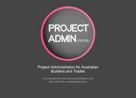 projectadmin.com.au