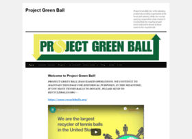 projectgreenball.org