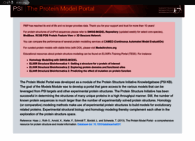 proteinmodelportal.org