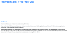 proxypedia.org