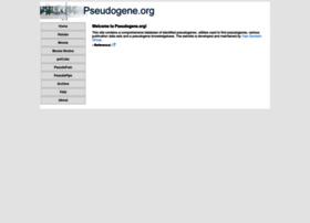 pseudogene.org