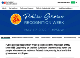 publicservicerecognitionweek.org