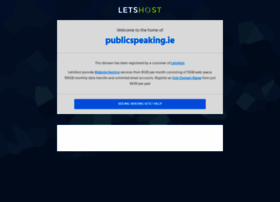 publicspeaking.ie