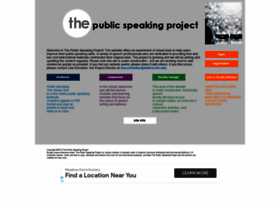 publicspeakingproject.org
