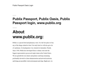 publixpassport-oasislogin.xyz