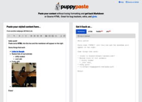 puppypaste.com