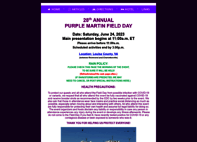purplemartinfieldday.org
