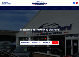 purserandluxfordcars.co.uk