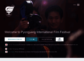 pyongyanginternationalfilmfestival.com