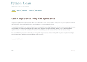 pythonloan.co.uk