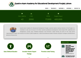 qaed.edu.pk