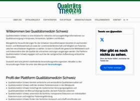 qualitaetsmedizin.ch