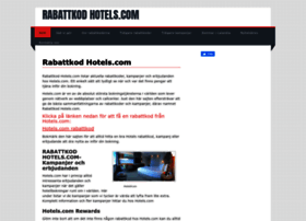 rabattkod-hotels.com