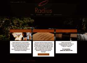 radiusrestaurant.org
