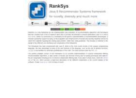 ranksys.org