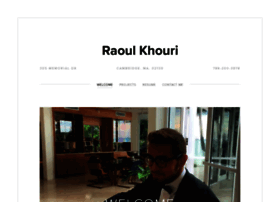 raoulkhouri.com