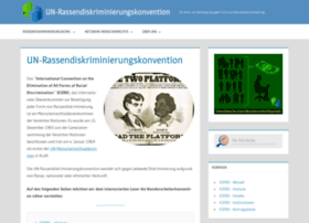 rassendiskriminierungskonvention.de