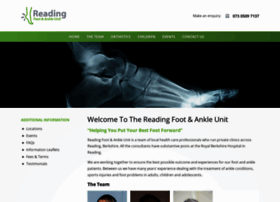 readingfootandankleunit.co.uk