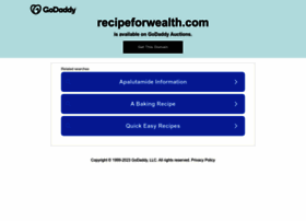 recipeforwealth.com