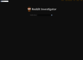 redditinvestigator.com