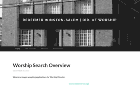 redeemerworshipsearch.org