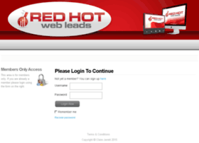 redhotwebleads.com