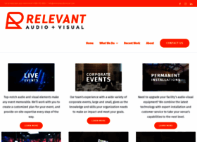relevantaudiovisual.com