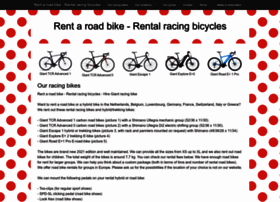 rent-a-road-bike.com
