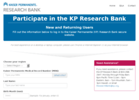 researchbank-econsent.kaiserpermanente.org