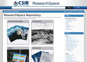 researchspace.csir.co.za