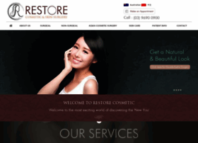 restorecosmeticsurgery.com.au