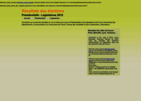 resultats-elections.fr