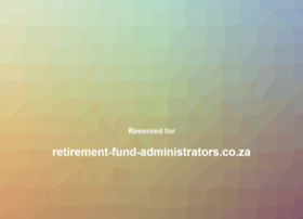 retirement-fund-administrators.co.za
