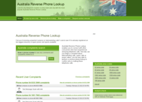 reversephonelookups.com.au