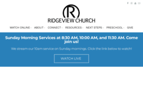 ridgeview.net