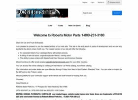 robertsmotorparts.com