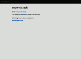roderick.tech