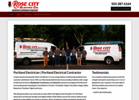 rosecityelectricco.com