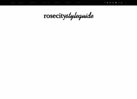 rosecitystyleguide.com