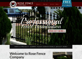 rosefencecompany.com